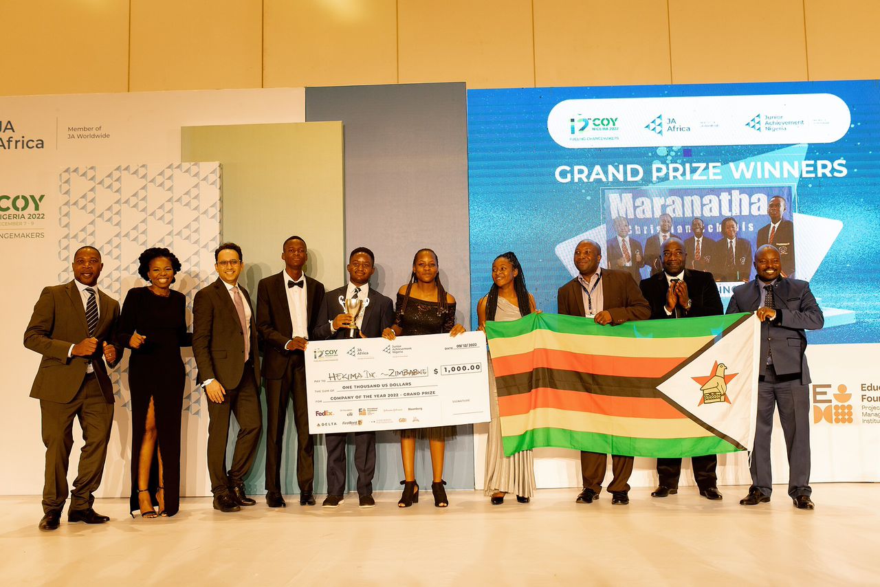 Hekima Inc shines at JA Africa Company of the Year Competitions